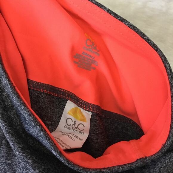 C&C California Grey and Black Leggings - Picture 8 of 8